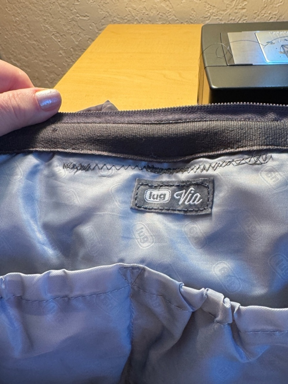 Lug Via Travel three in one bag in Charcoal Gray - Picture 8 of 8